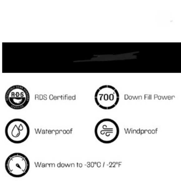 OROLAY SZ S Women's 092 Cosmos Shiny Down Puffer Gray Silver Winter Coat Jacket - Picture 7 of 13